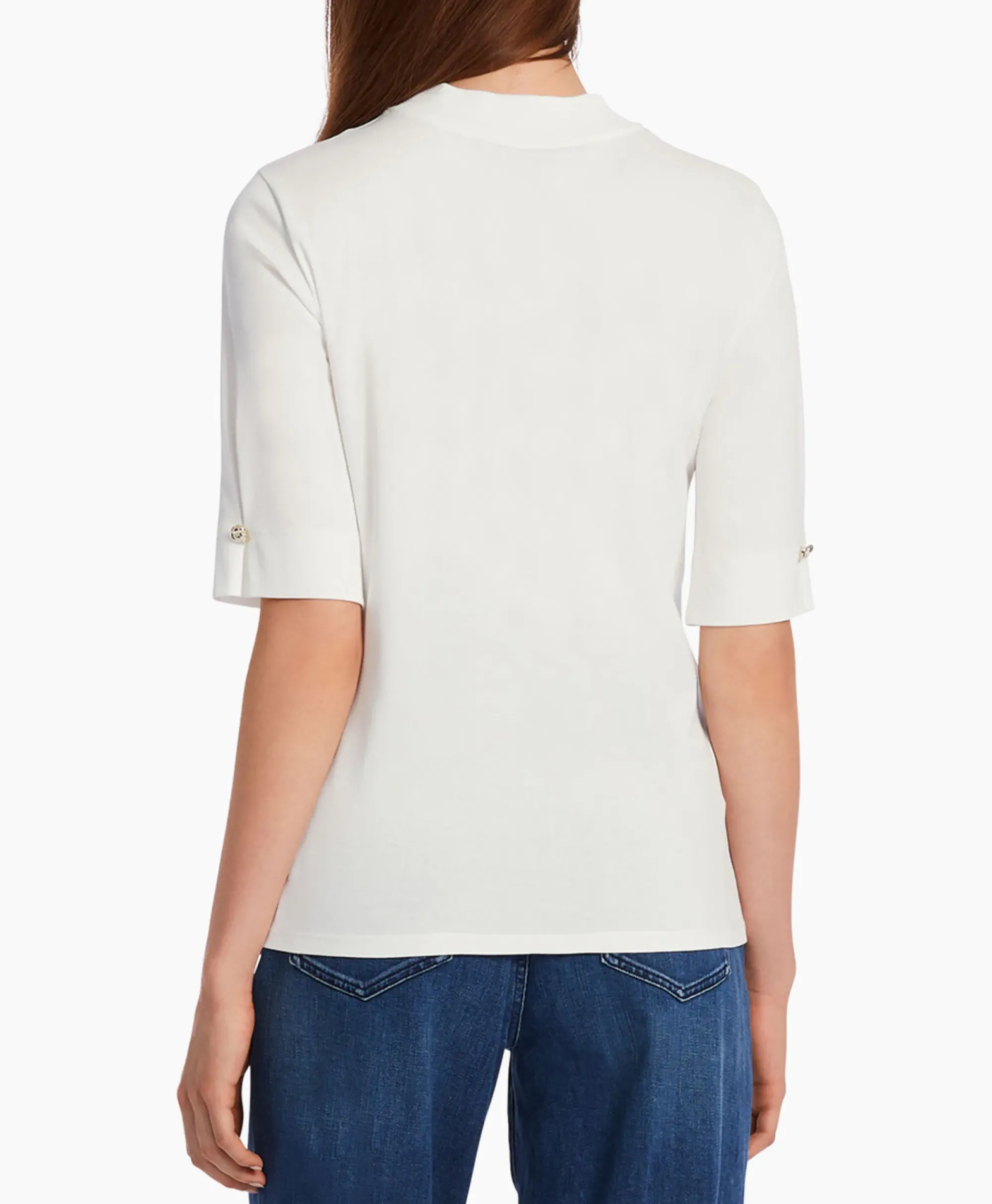 T-Shirts & Tops^Marccain Collectie T-Shirt Wc 48.24 J14 Off White