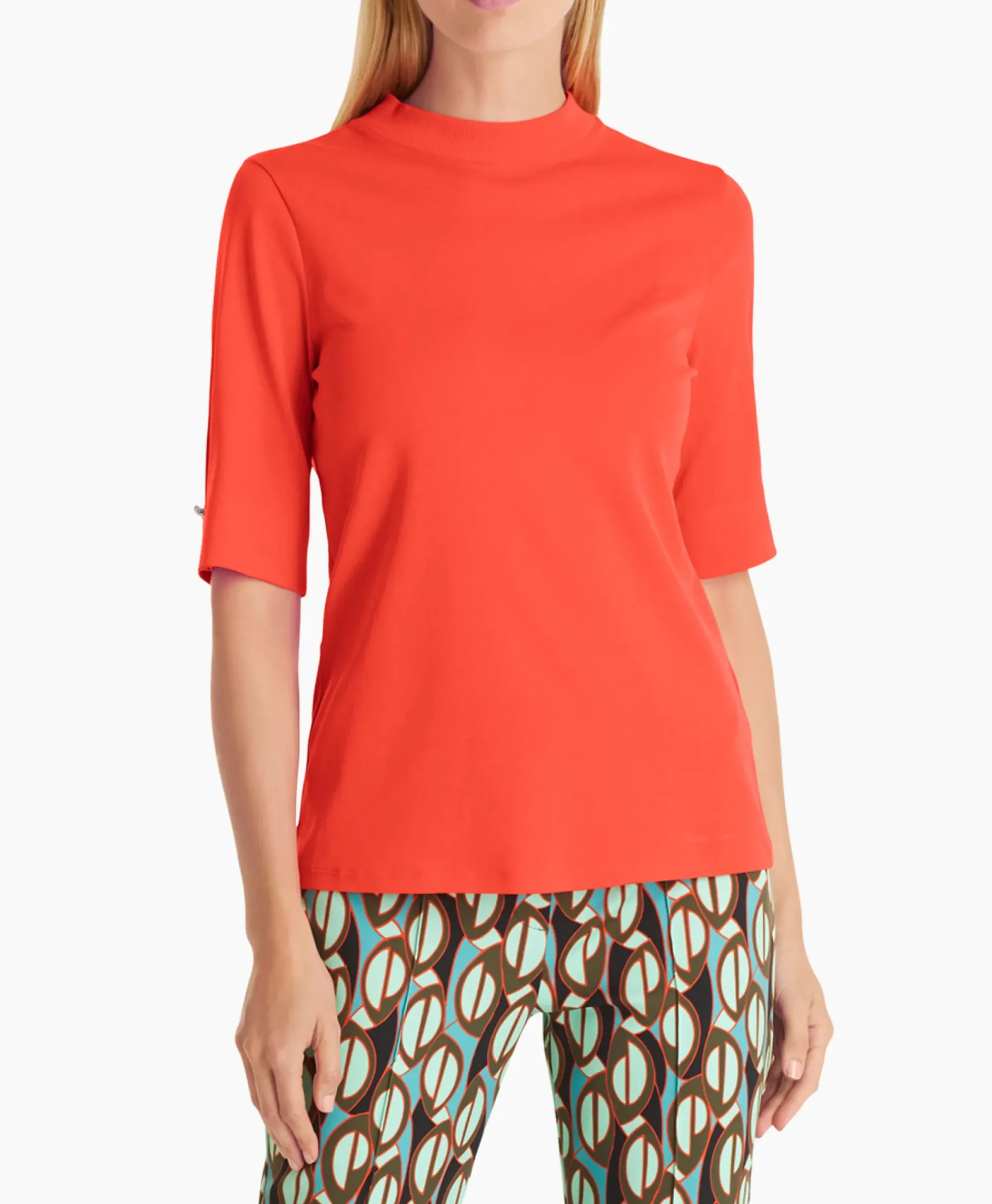 T-Shirts & Tops^Marccain Collectie T-Shirt Wc 48.24 J14 Grijs