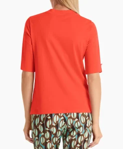 T-Shirts & Tops^Marccain Collectie T-Shirt Wc 48.24 J14 Grijs