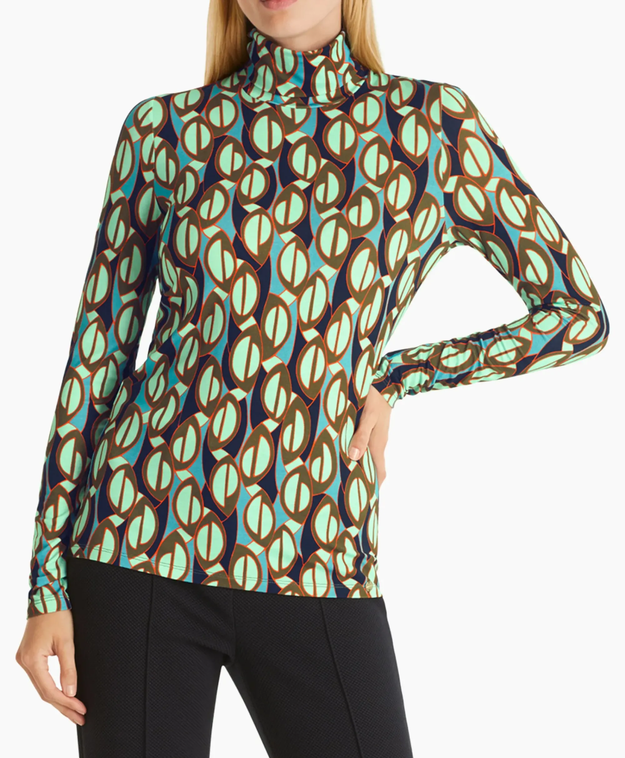 T-Shirts & Tops^Marccain Collectie T-Shirt Wc 48.54 J02 Groen