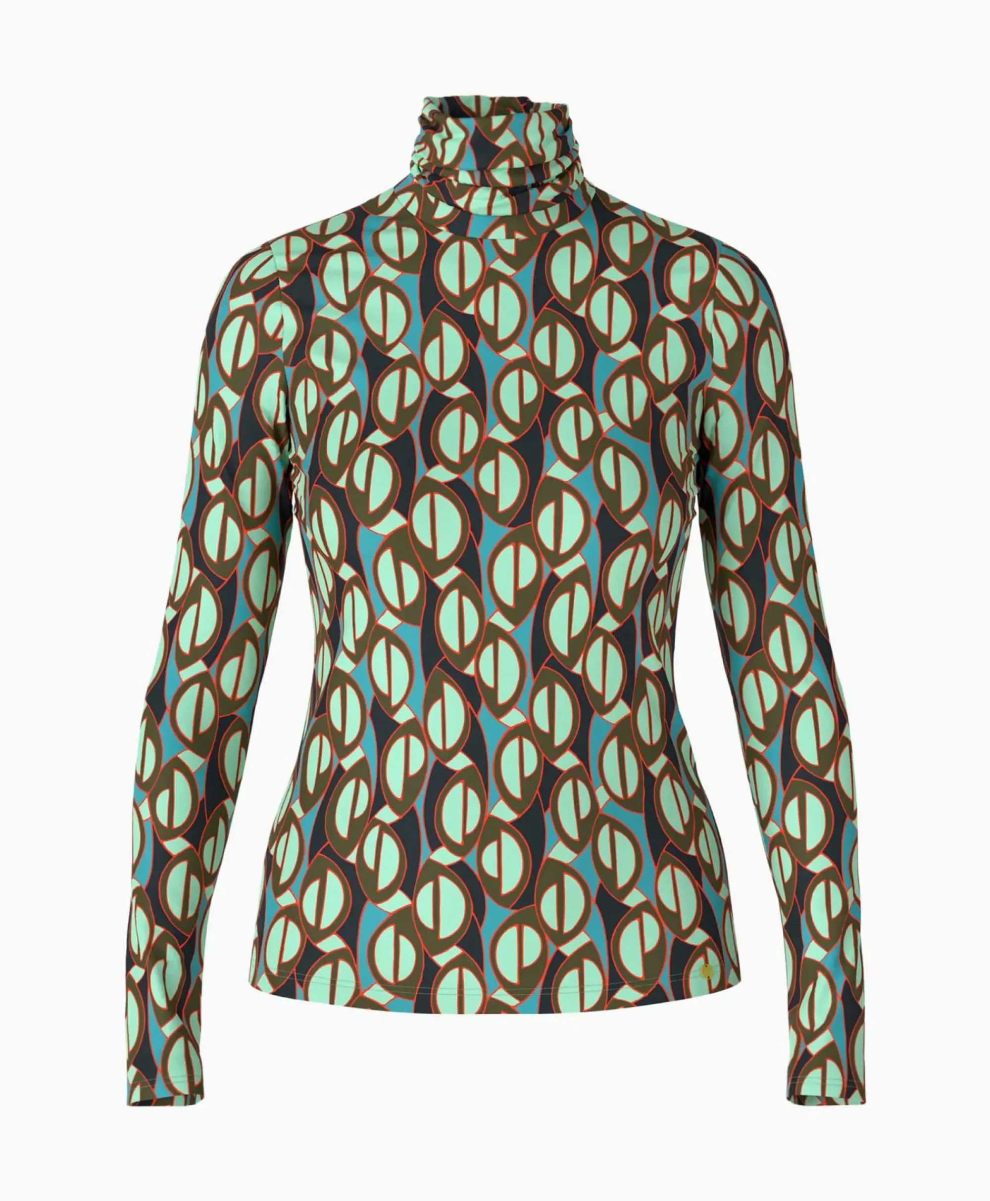 T-Shirts & Tops^Marccain Collectie T-Shirt Wc 48.54 J02 Groen