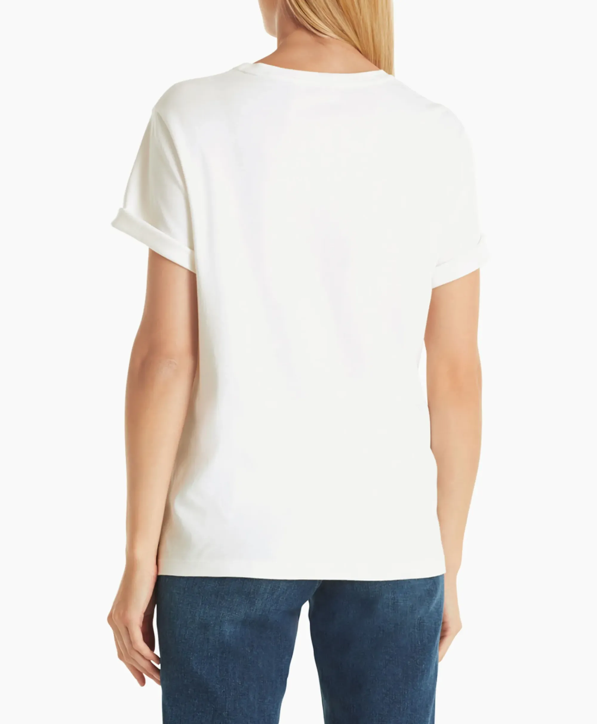 T-Shirts & Tops^Marccain Collectie T-Shirt Wc 48.10 J07 Off White
