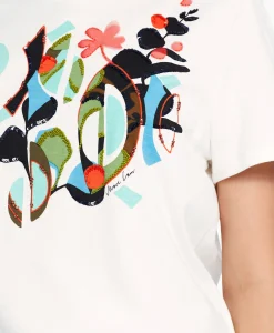 T-Shirts & Tops^Marccain Collectie T-Shirt Wc 48.32 J06 Off White