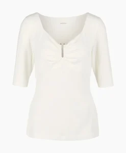 T-Shirts & Tops^Marccain Collectie T-Shirt Wc 48.57 J33 Off White