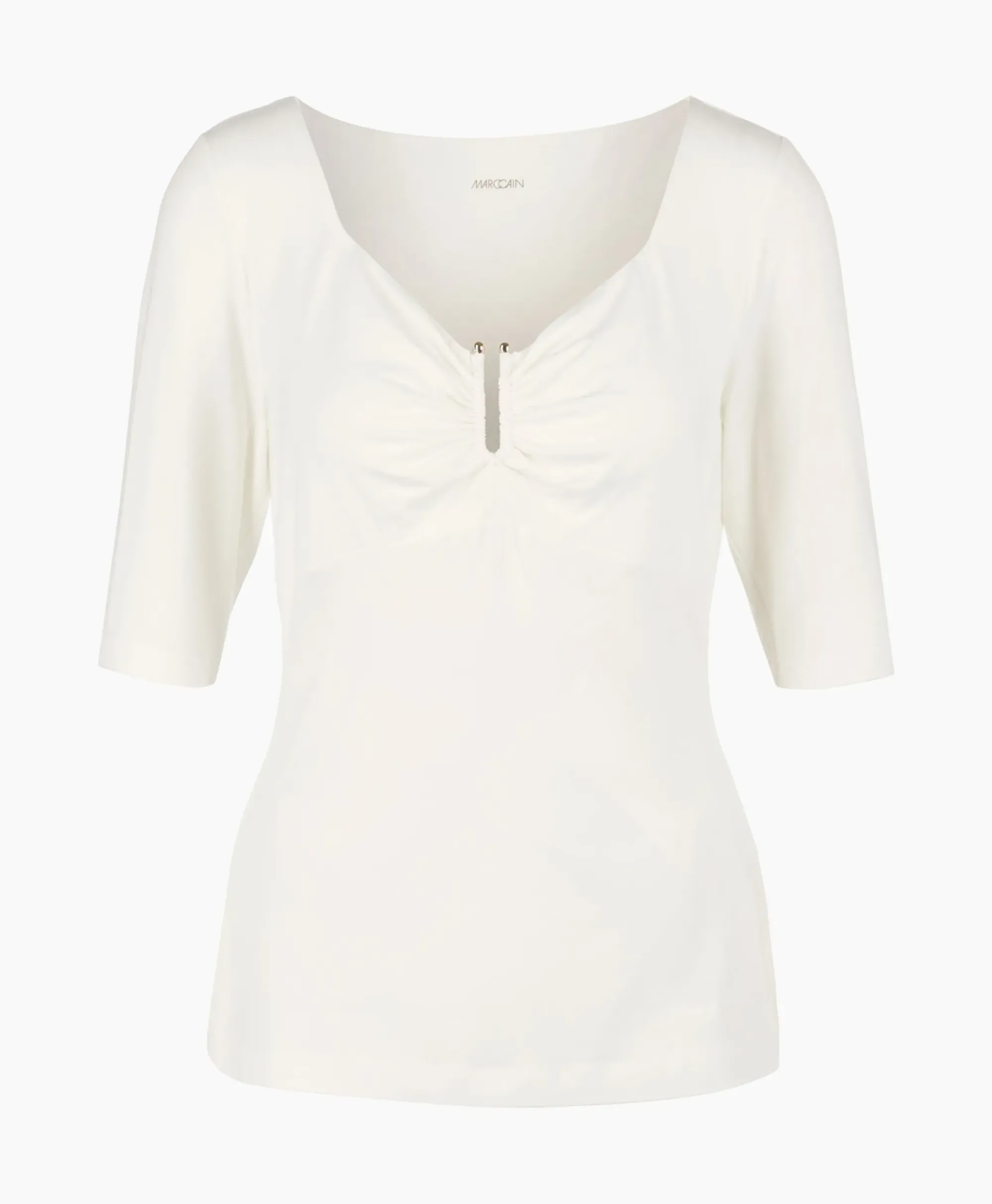 T-Shirts & Tops^Marccain Collectie T-Shirt Wc 48.57 J33 Off White