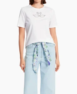 T-Shirts & Tops^Marccain Collectie T-Shirt Wc 48.06 J29 Wit