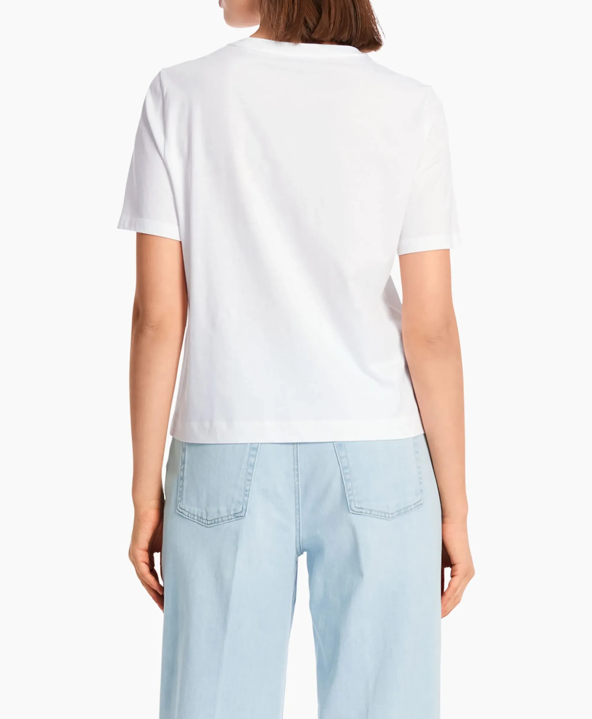 T-Shirts & Tops^Marccain Collectie T-Shirt Wc 48.06 J29 Wit