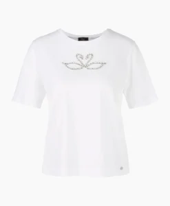 T-Shirts & Tops^Marccain Collectie T-Shirt Wc 48.06 J29 Wit