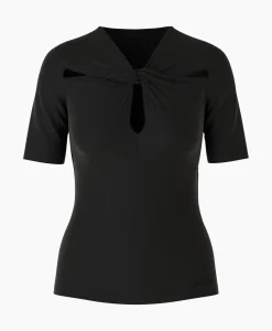 T-Shirts & Tops^Marccain Collectie T-Shirt Wc 48.48 J14 Zwart