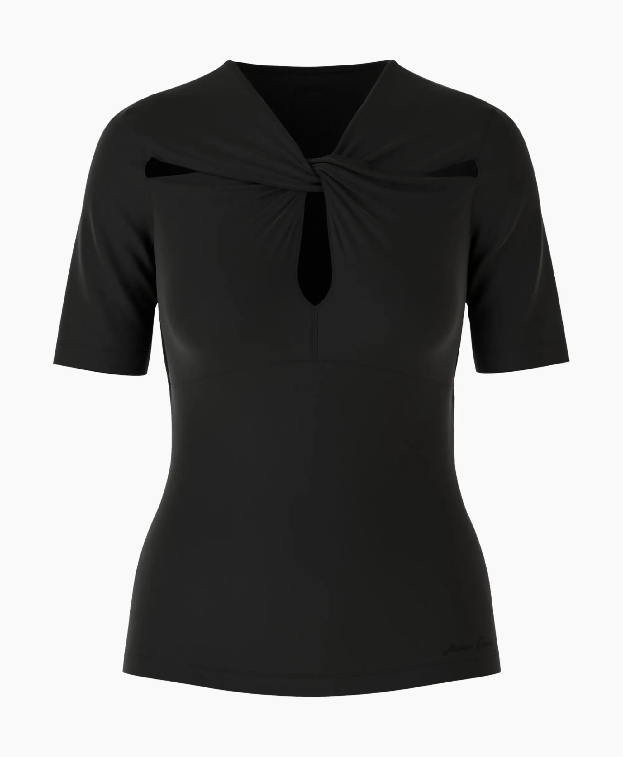 T-Shirts & Tops^Marccain Collectie T-Shirt Wc 48.48 J14 Zwart