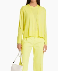 Vesten^Marccain Collectie Vest Wc 39.10 M73 Midden Geel