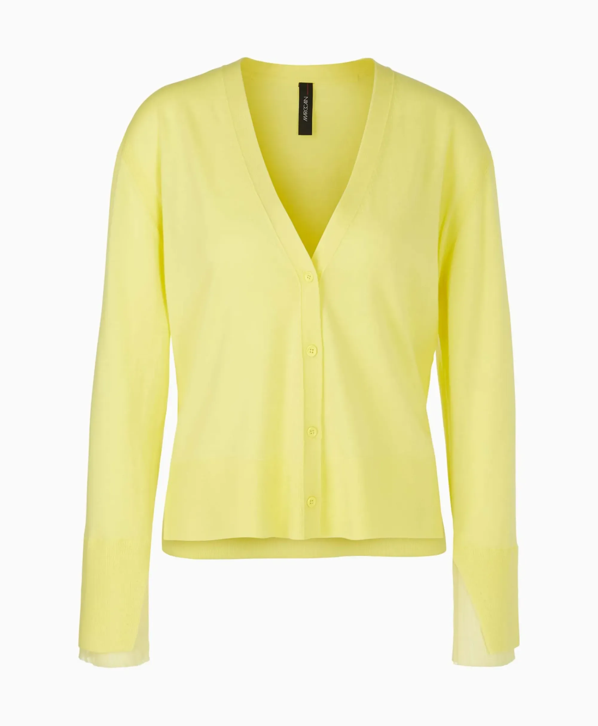 Vesten^Marccain Collectie Vest Wc 39.10 M73 Midden Geel