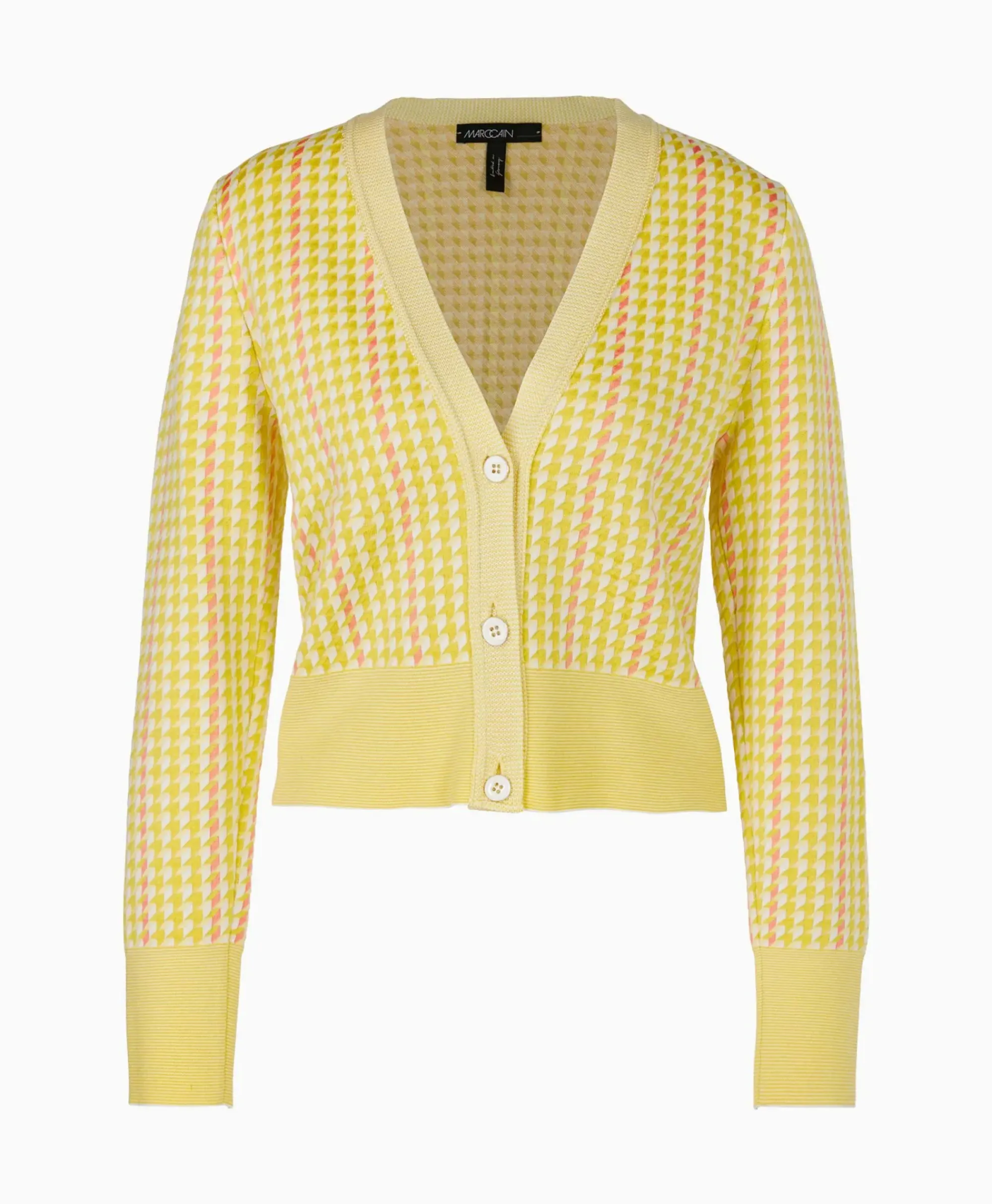 Vesten^Marccain Collectie Vest Wc 39.15 M33 Midden Geel