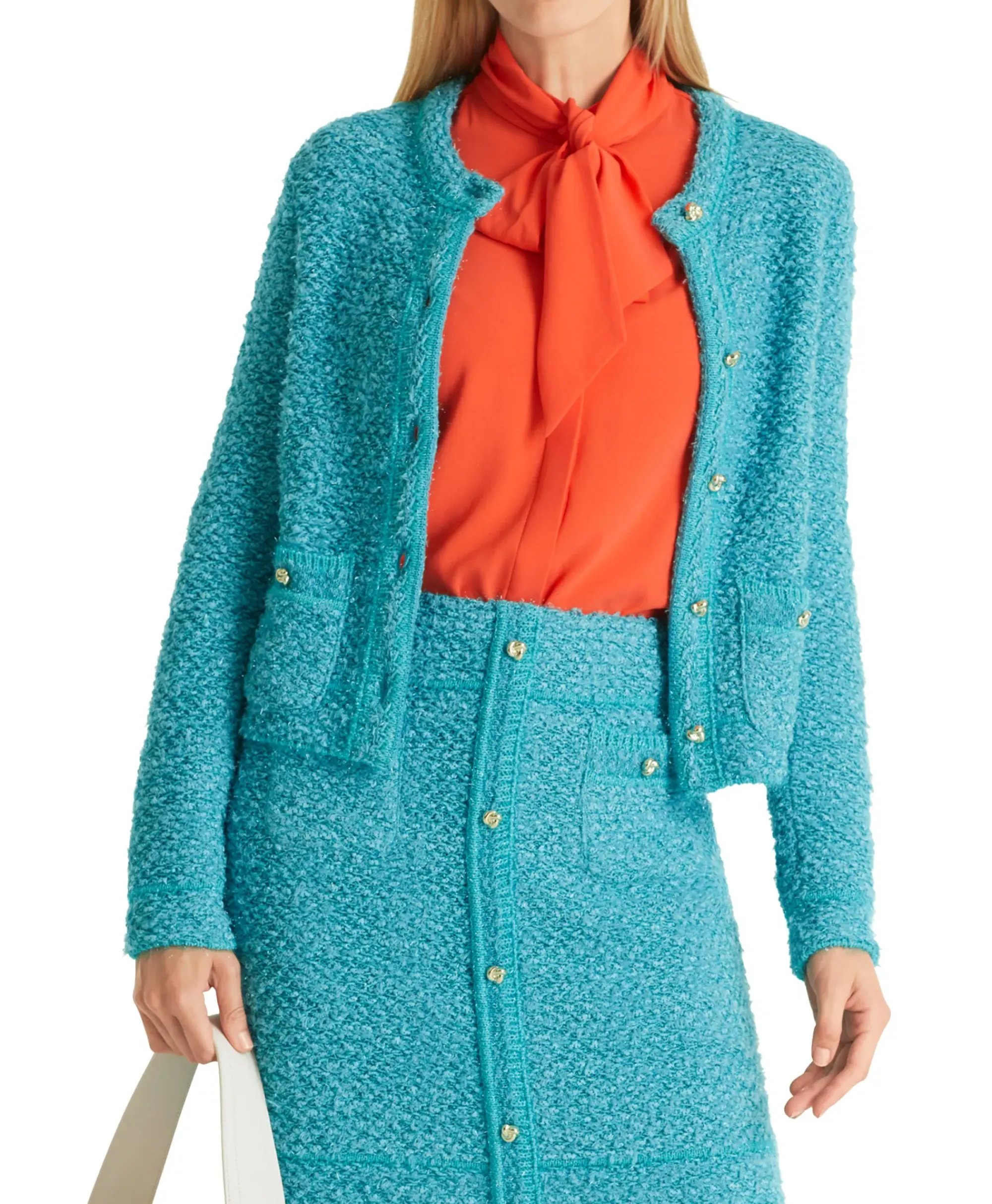 Vesten^Marccain Collectie Vest Wc 39.03 M01 Turquoise