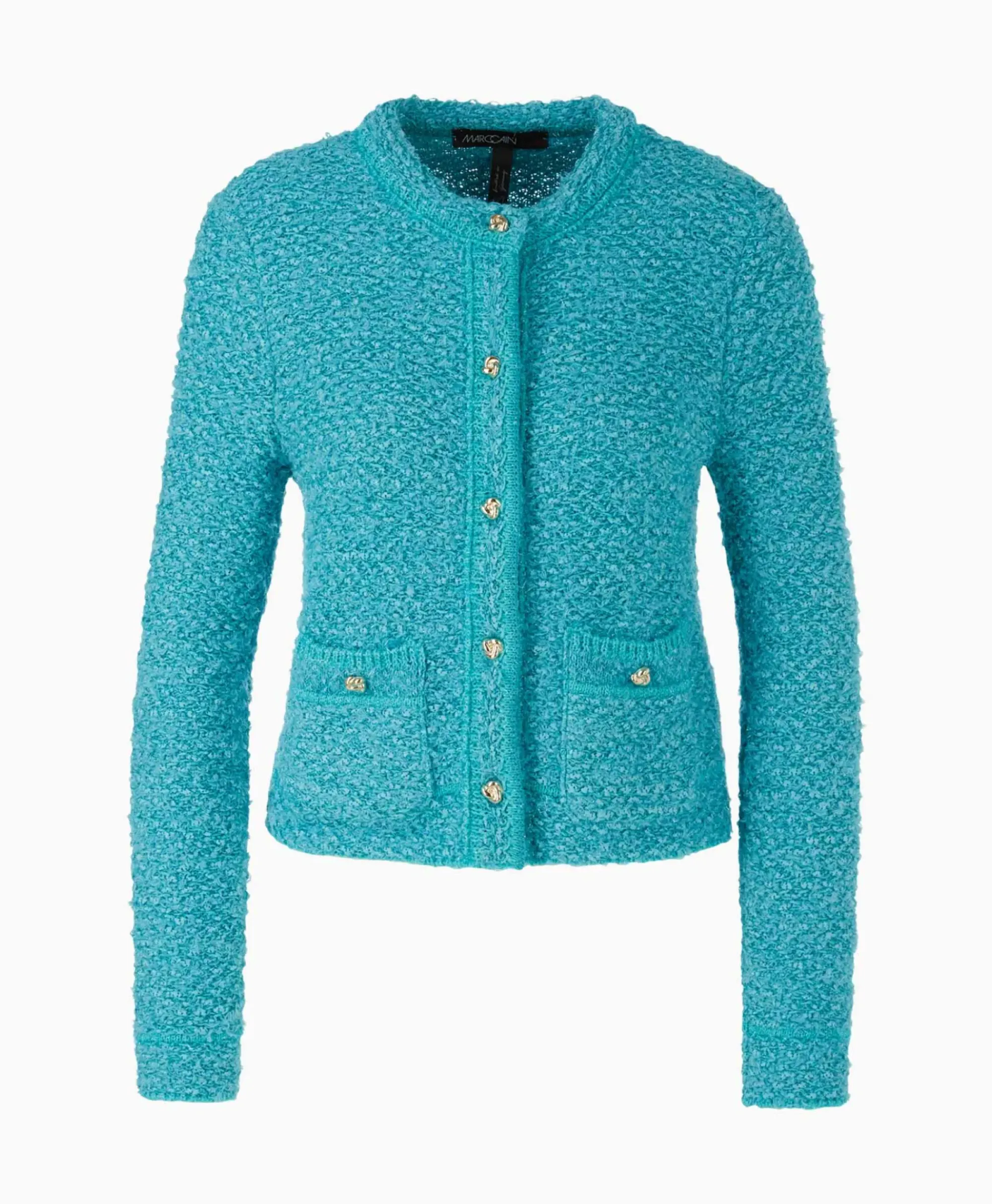 Vesten^Marccain Collectie Vest Wc 39.03 M01 Turquoise