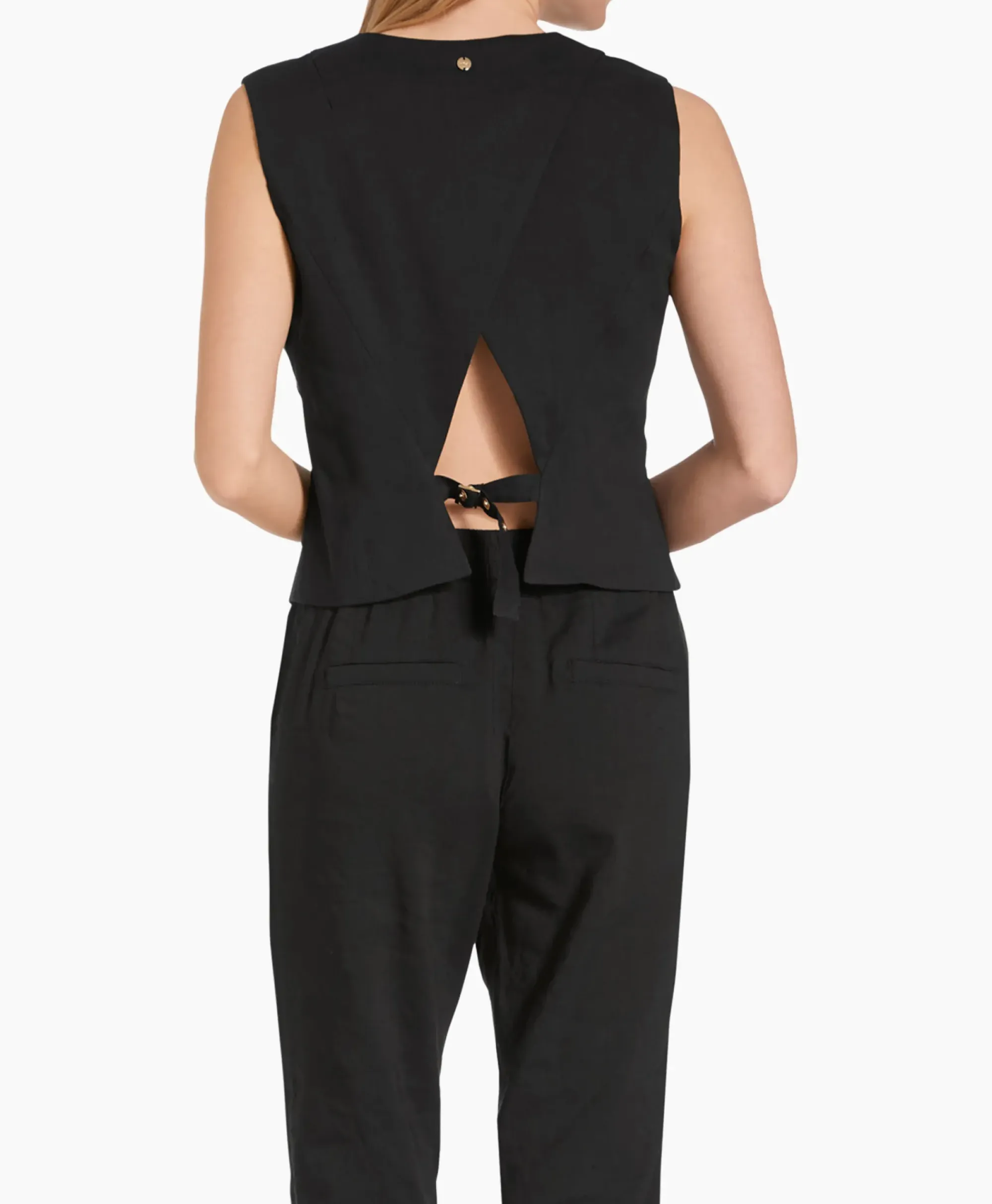 Vesten^Marccain Collectie Vest Wc 37.02 W47 Zwart