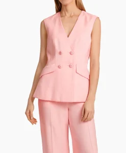 Vesten^Marccain Collectie Vest Wc 37.04 W84 Zalm