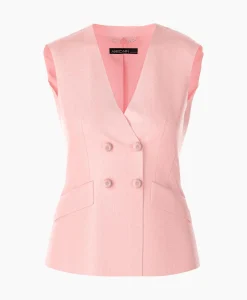 Vesten^Marccain Collectie Vest Wc 37.04 W84 Zalm