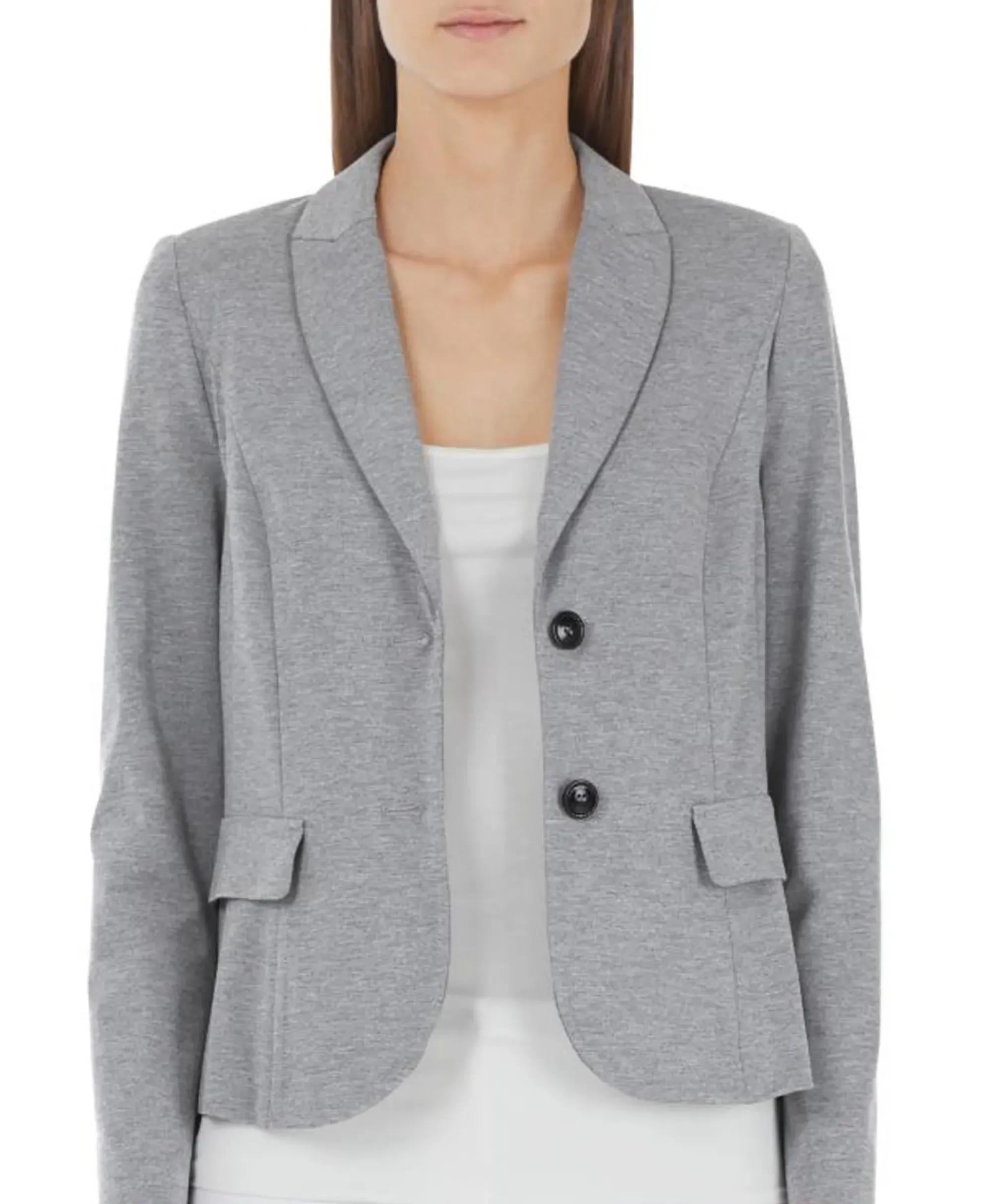 Blazers^Marccain Essentials Blazer +E 34.10 J23 Grijs