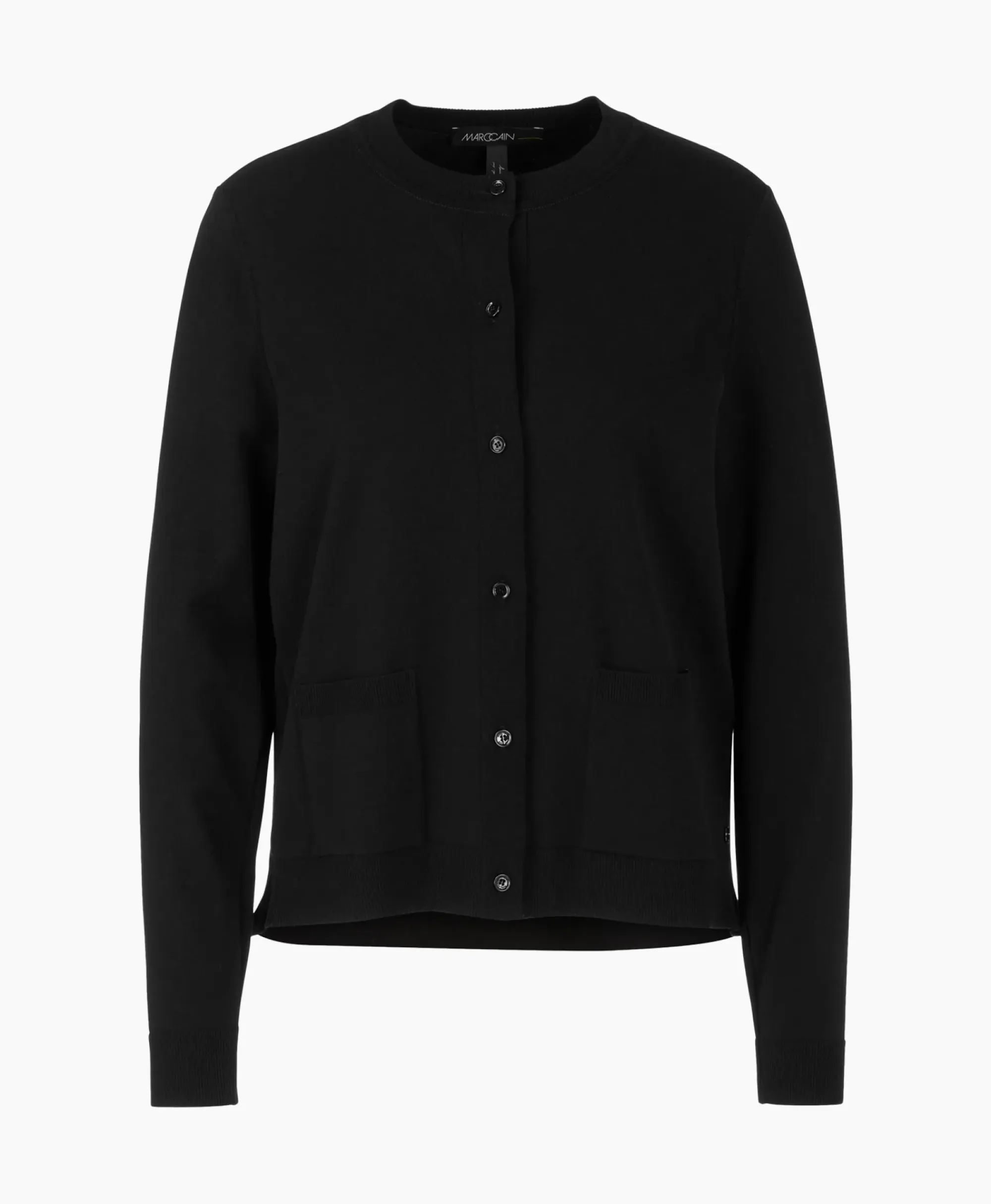 Vesten^Marccain Essentials Vest +E 39.01 M11 Zwart