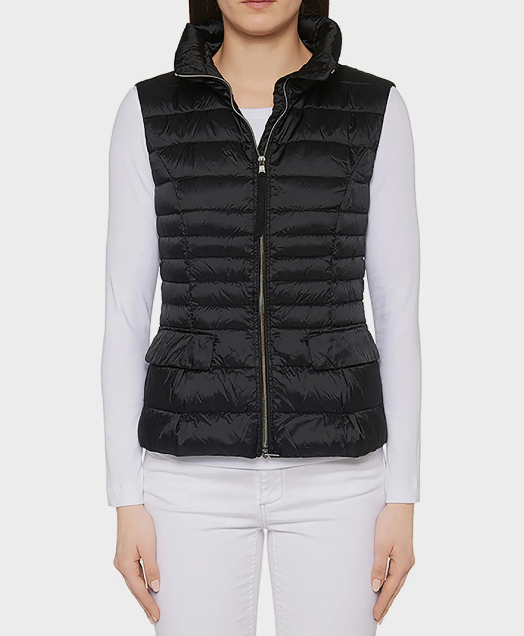 Jassen^Marccain Essentials Vest +E 37.15 W11 Donker Blauw