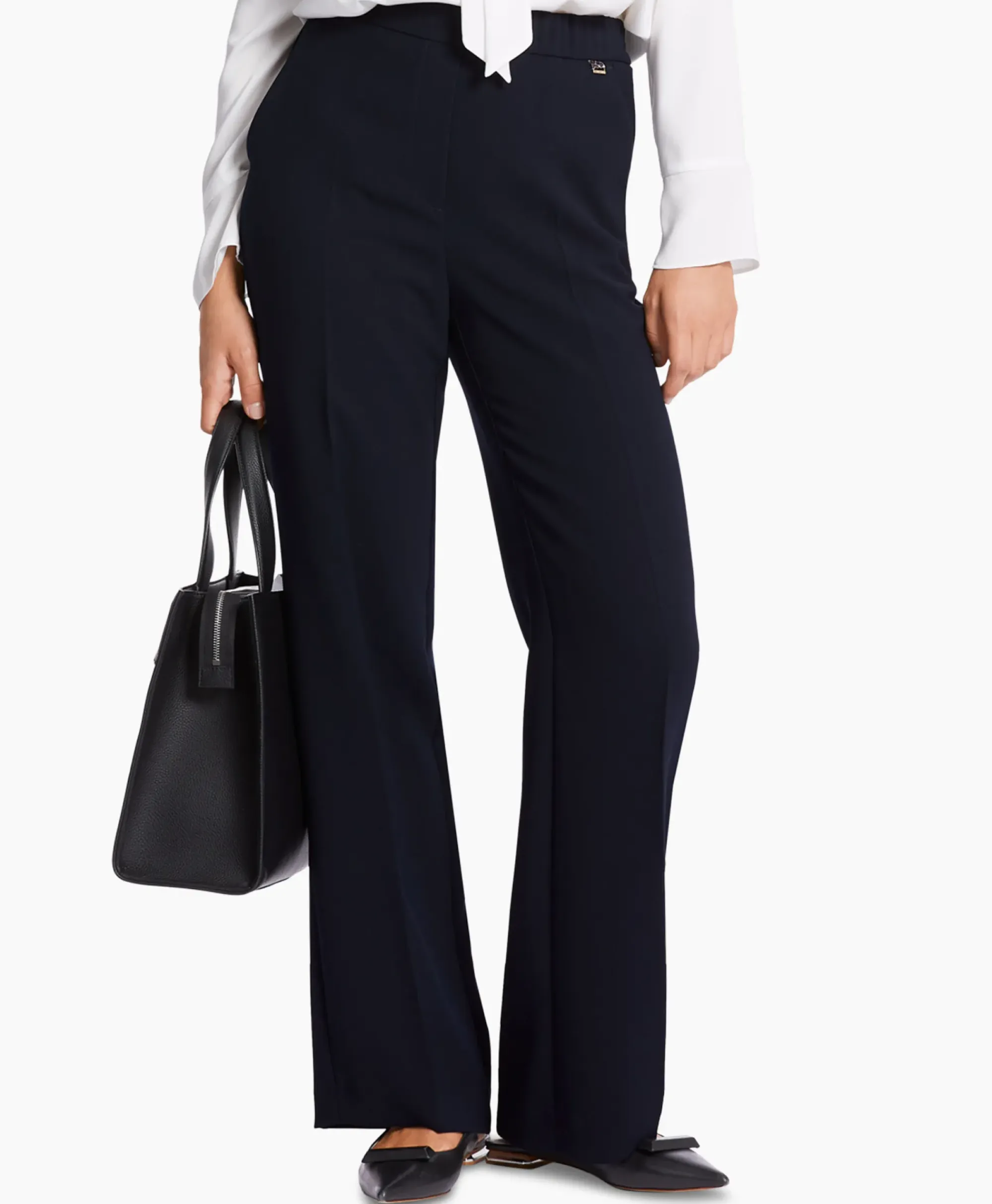 Broeken^Marc Cain Pants Broek Wp 81.15 W65 Blauw