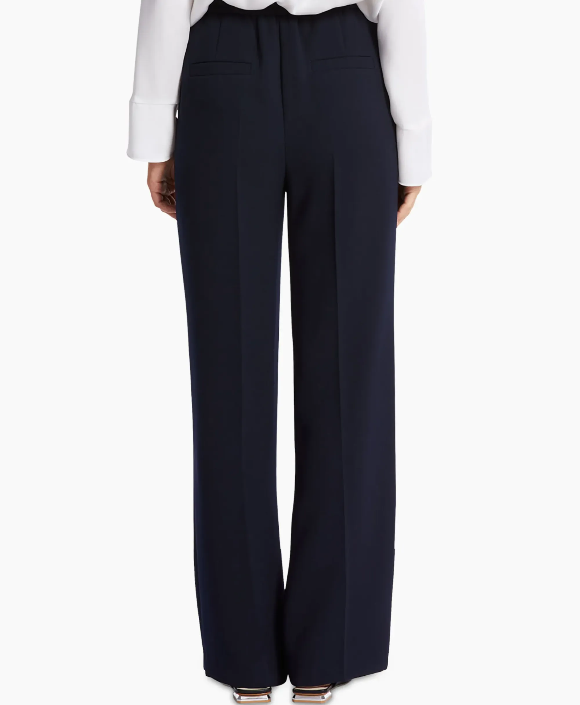 Broeken^Marc Cain Pants Broek Wp 81.15 W65 Blauw