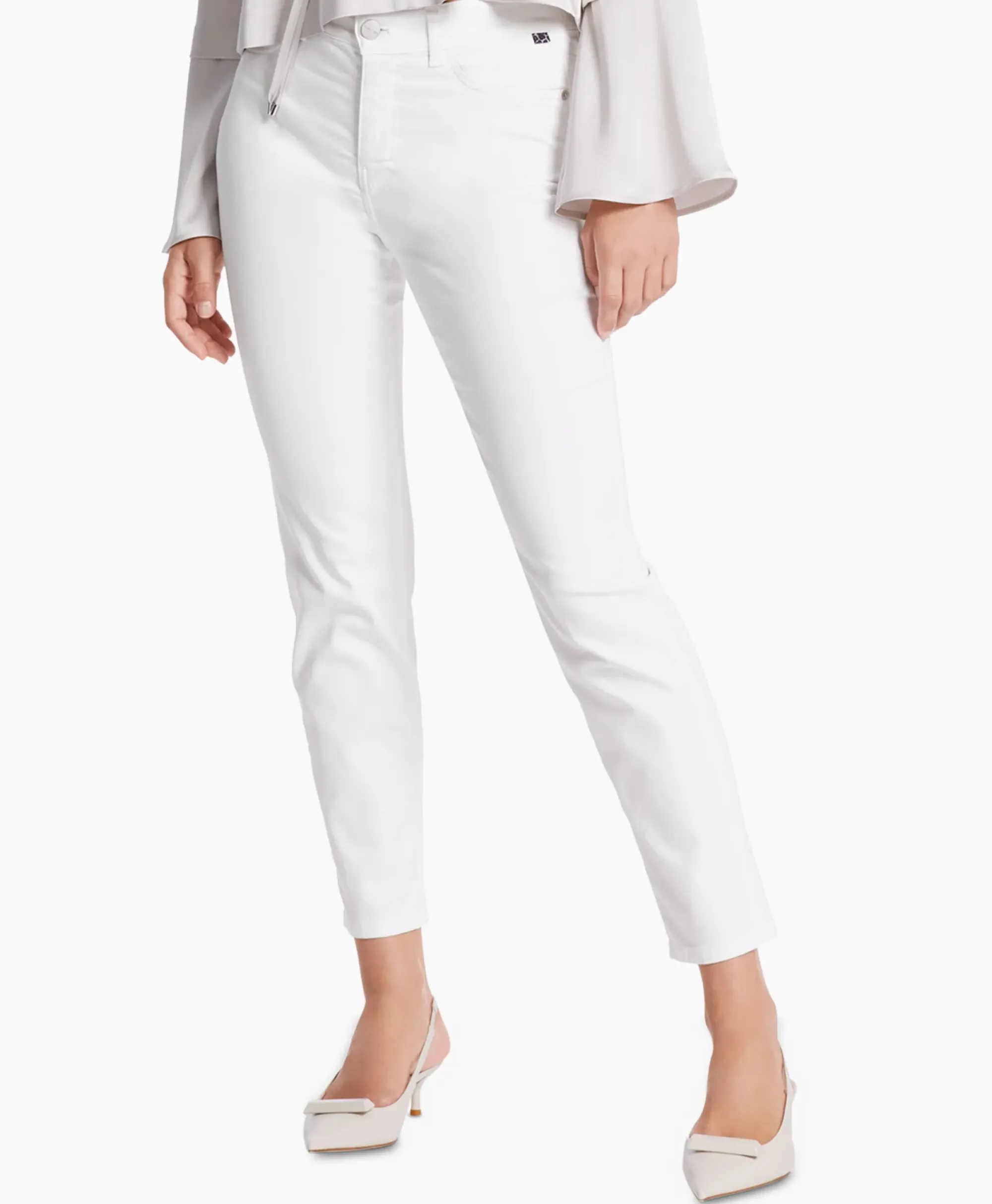 Broeken^Marc Cain Pants Broek Wp 81.78 W01 Wit