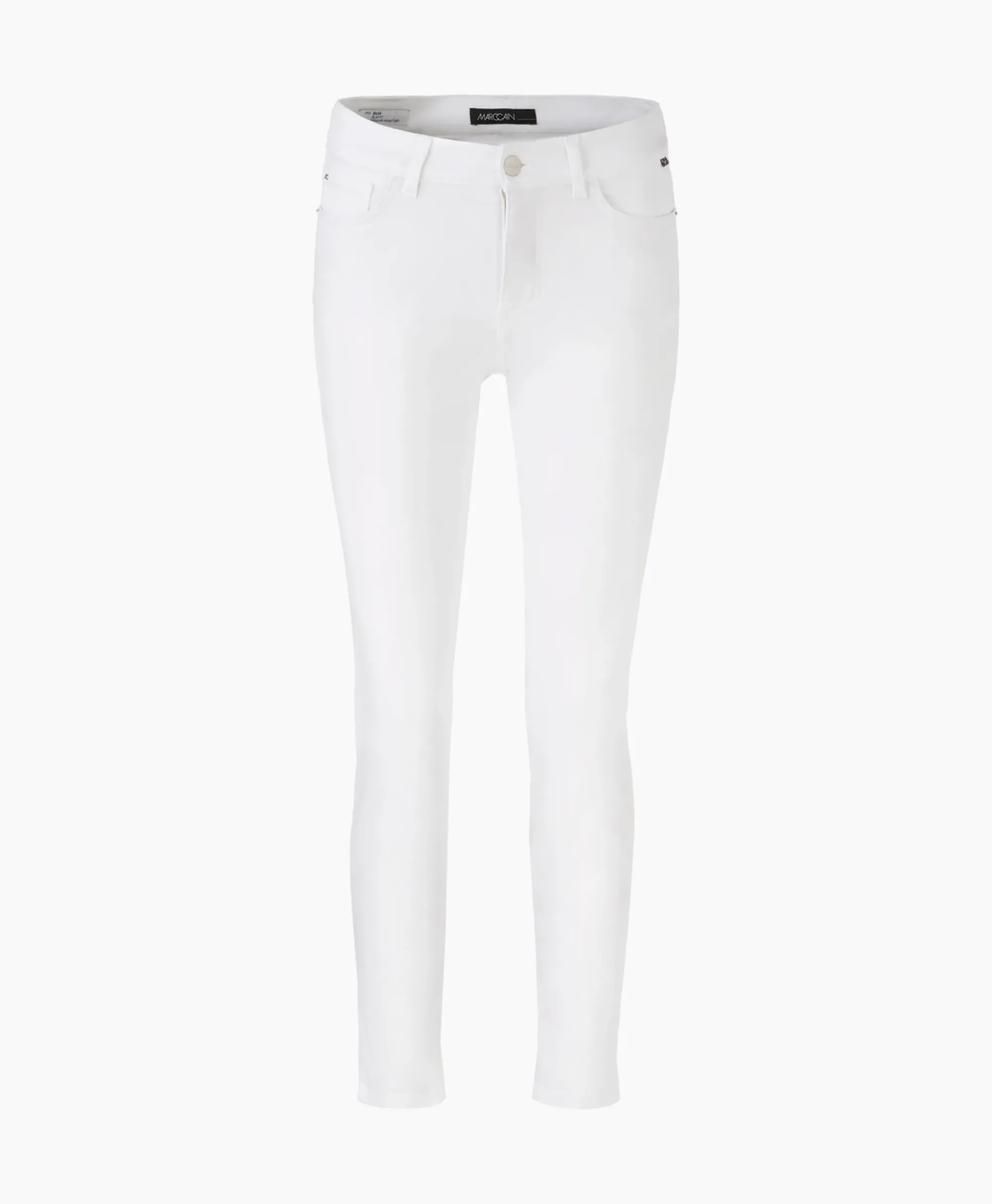 Broeken^Marc Cain Pants Broek Wp 81.78 W01 Wit