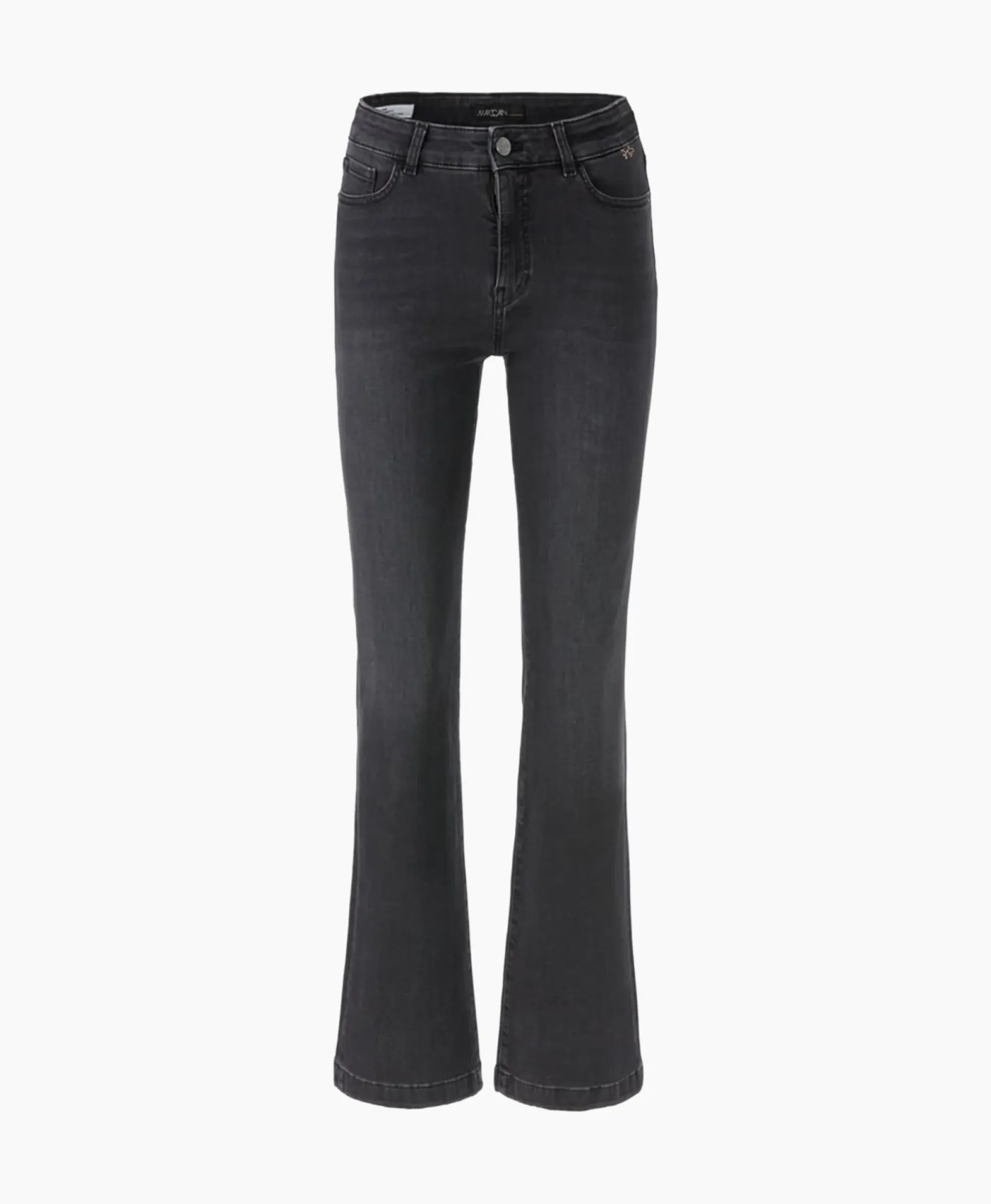 Broeken^Marc Cain Pants Jeans +P 82.06 D14 Donker Grijs