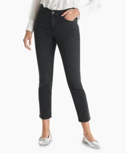Broeken^Marc Cain Pants Jeans +P 82.01 D14 Donker Grijs