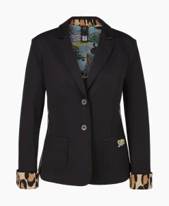 Blazers^Marccain Sport Blazer Vs 34.12 J22 Zwart
