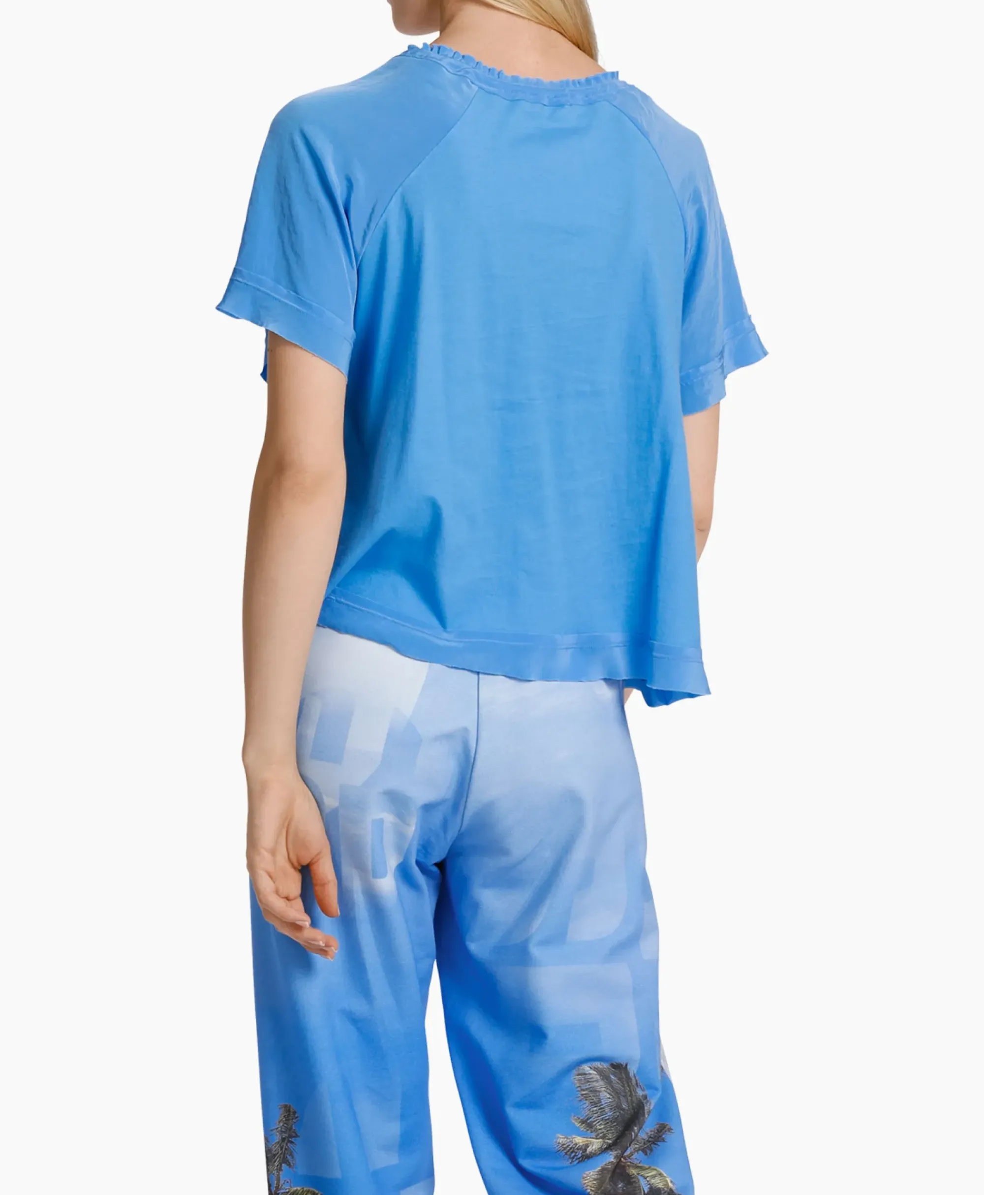 T-Shirts & Tops^Marccain Sport Blouse Ws 55.07 J67 Donker Blauw