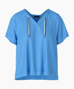 T-Shirts & Tops^Marccain Sport Blouse Ws 55.07 J67 Donker Blauw