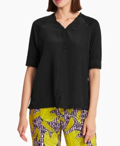 Blouses^Marccain Sport Blouse Ws 55.04 J67 Zwart