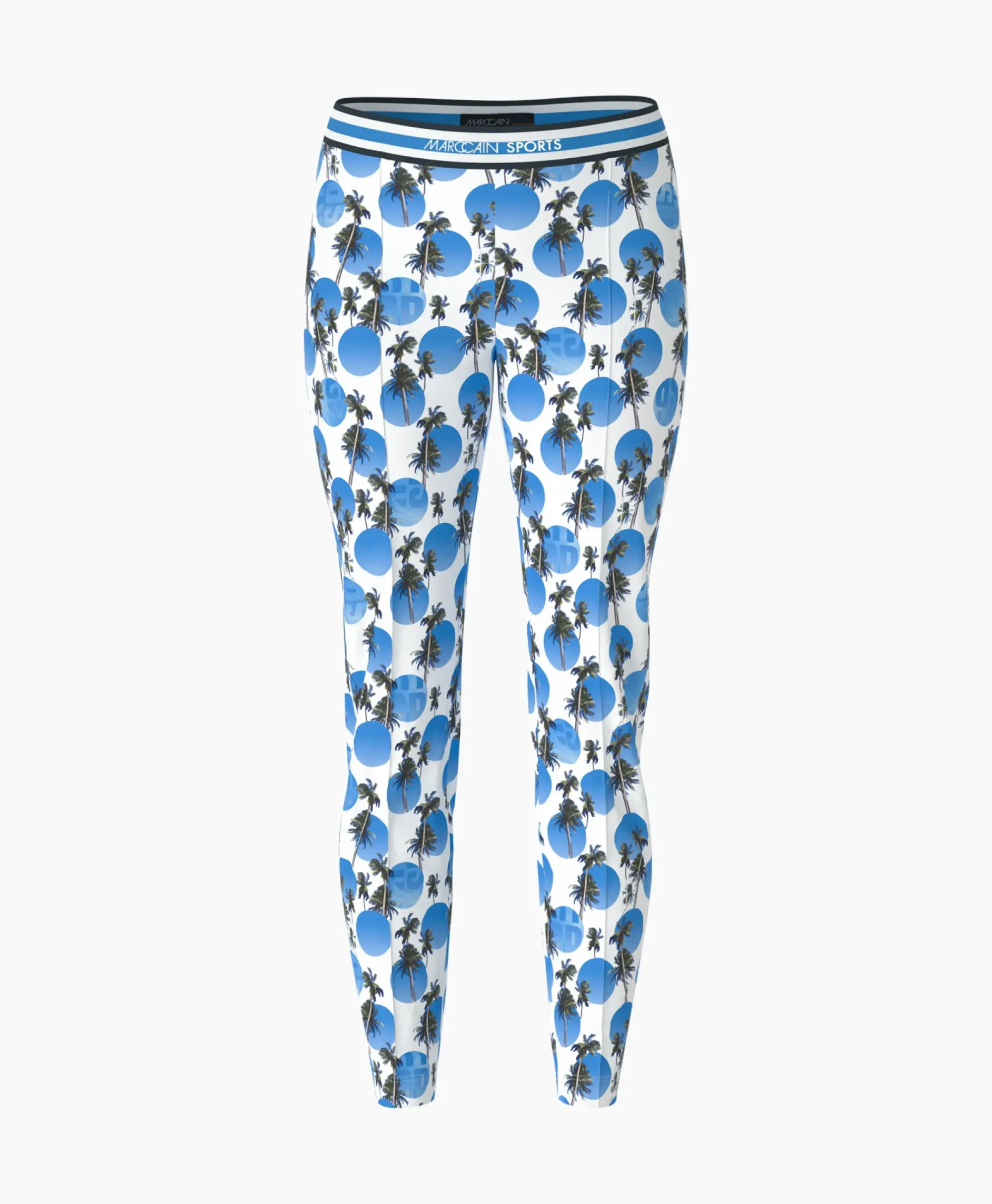 Broeken^Marccain Sport Broek Ws 81.27 J77 Donker Blauw