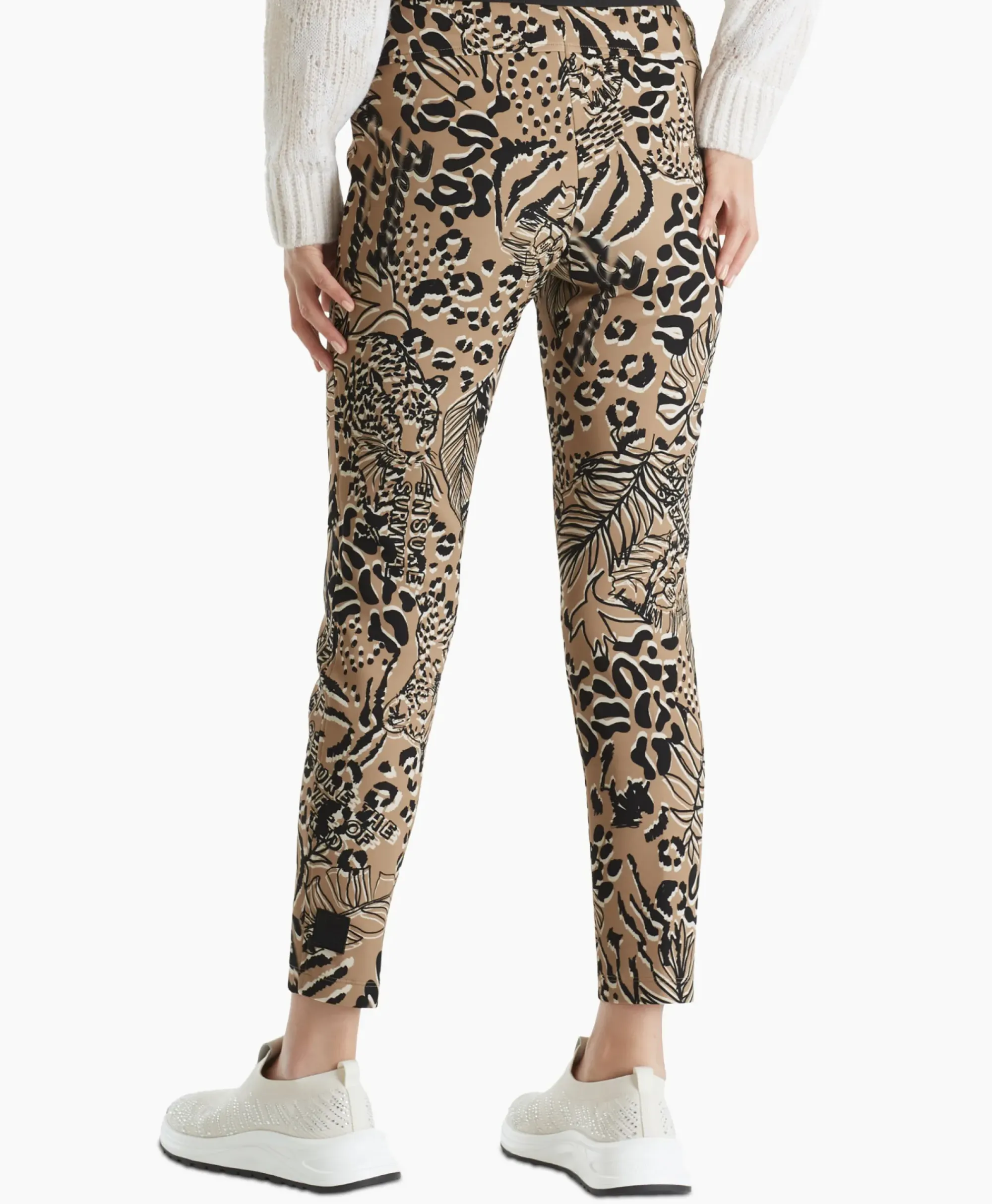 Broeken^Marccain Sport Broek Ws 81.27 J01 Zand