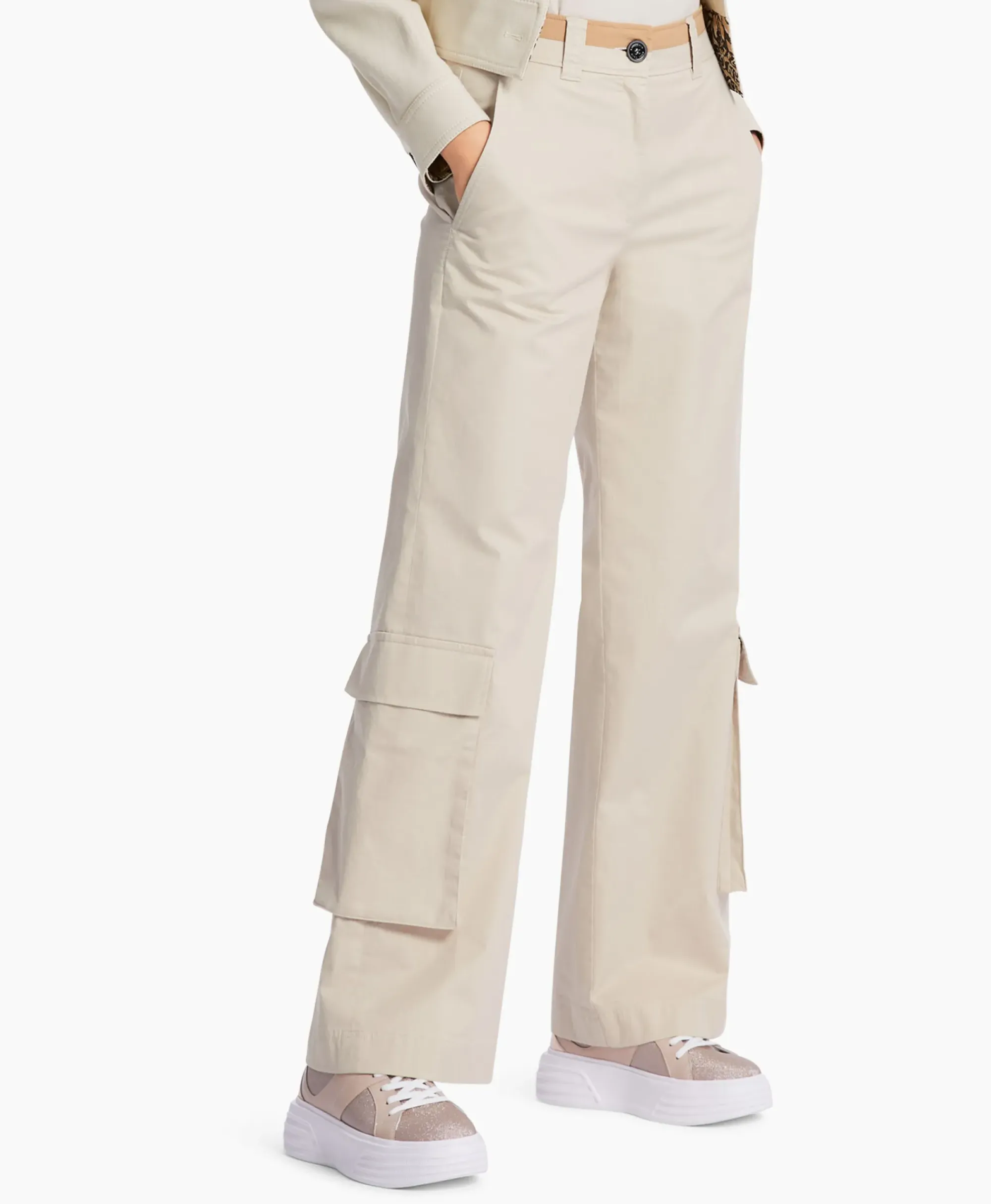 Broeken^Marccain Sport Broek Ws 81.28 W04 Grijs