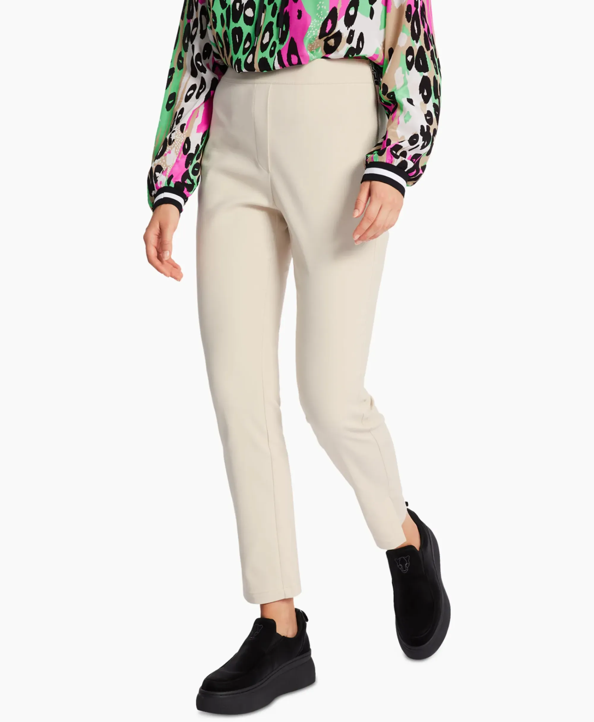 Broeken^Marccain Sport Broek Ws 81.04 W08 Grijs
