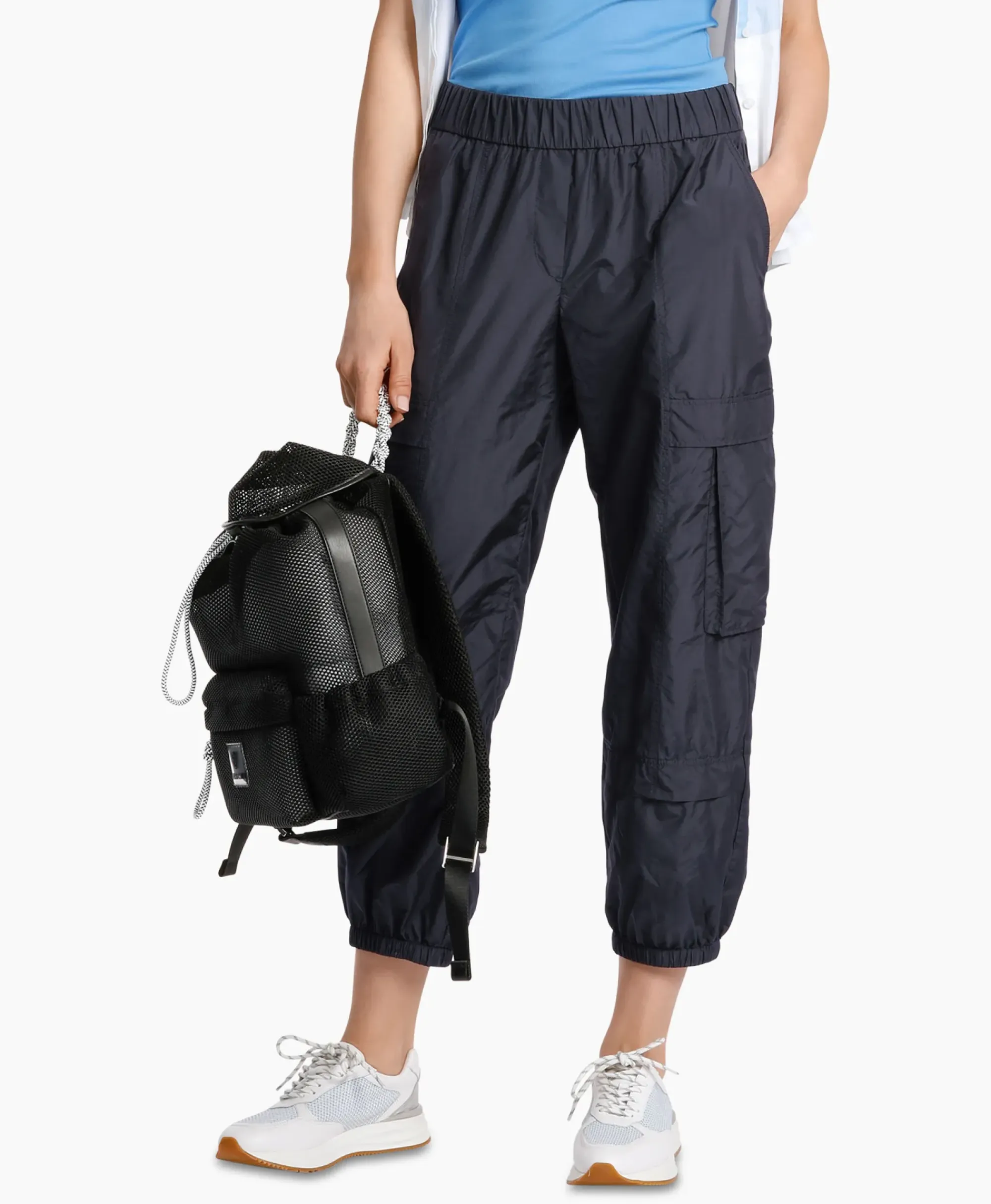 Broeken^Marccain Sport Broek Ws 81.48 W47 Midden Blauw