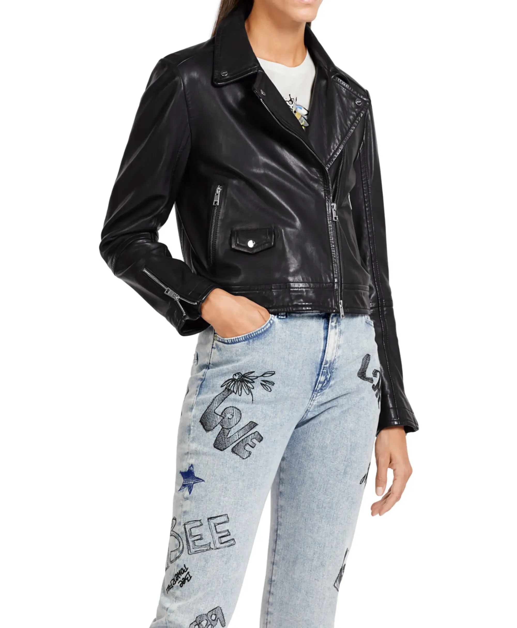 Jassen^Marccain Sport Jack Us 31.09 L01 Zwart