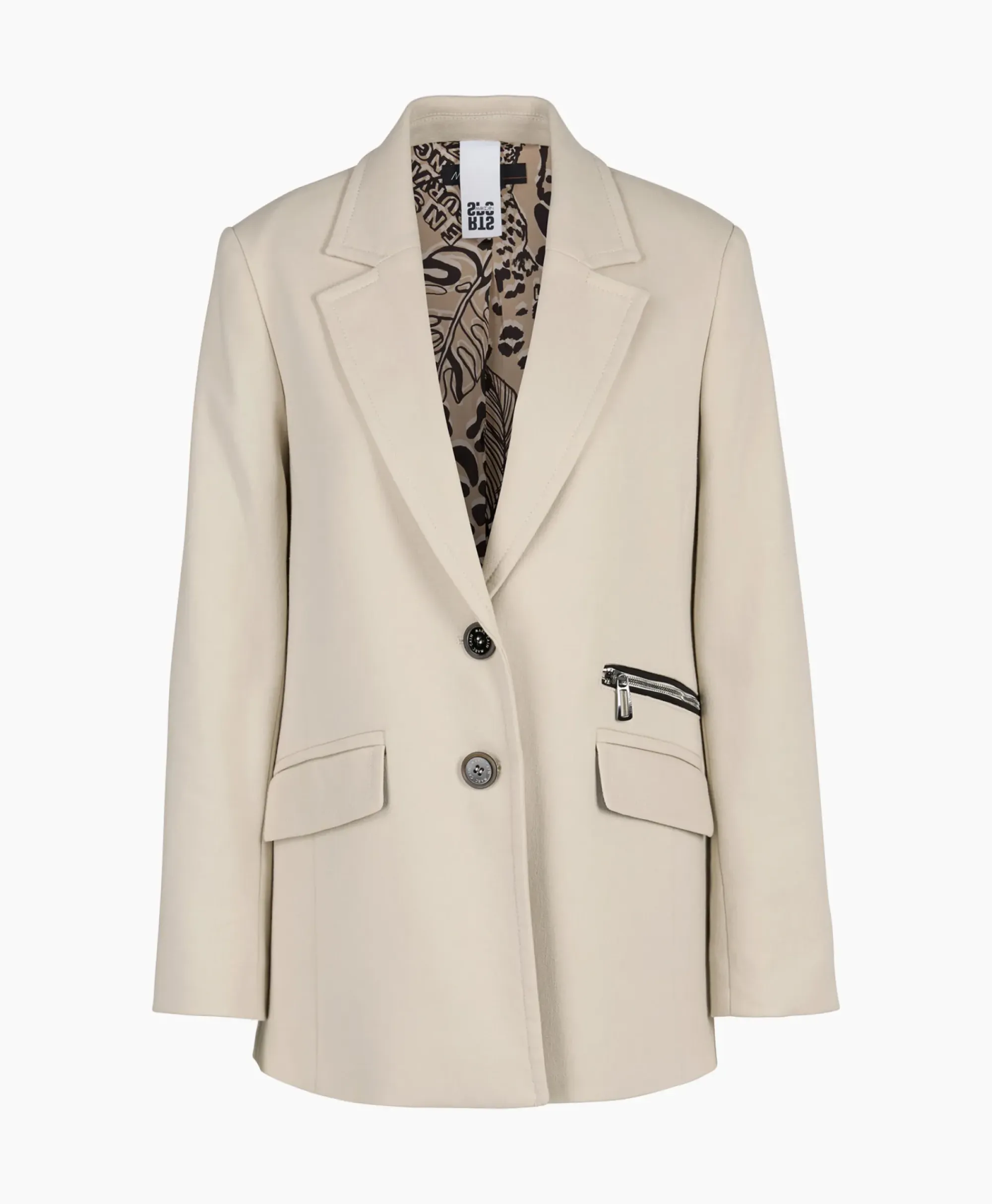 Blazers^Marccain Sport Jasje Ws 34.11 W10 Grijs