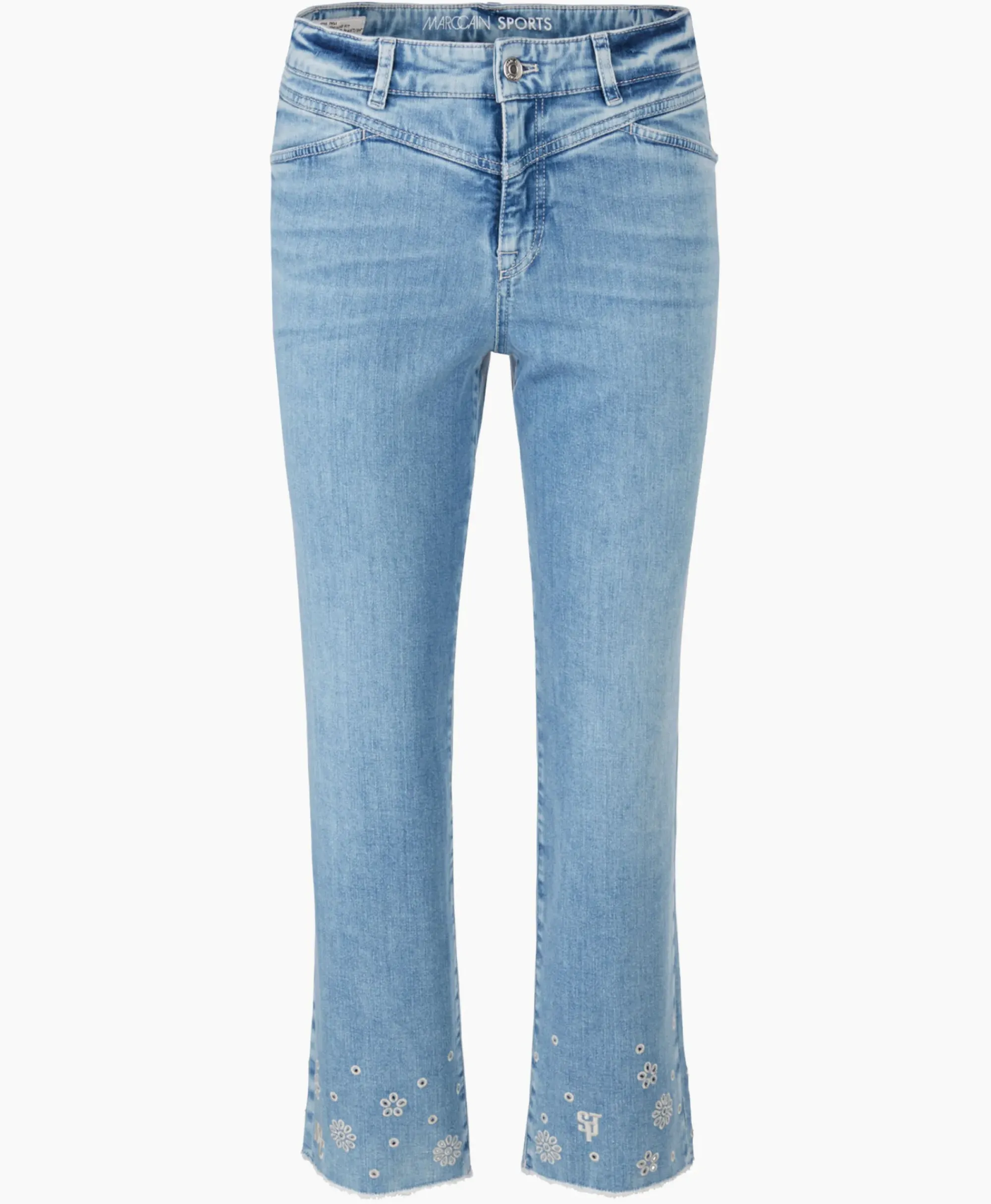 Broeken^Marccain Sport Jeans Ws 82.24 D15 Licht Blauw