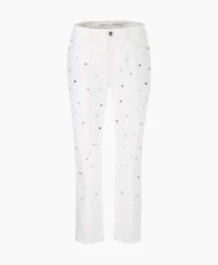 Broeken^Marccain Sport Jeans Ws 82.04 D07 Off White