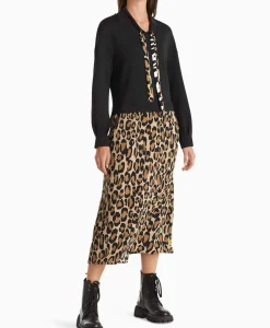 Bruiloftskleding^Marccain Sport Jurk Vs 21.19 J22 Zwart