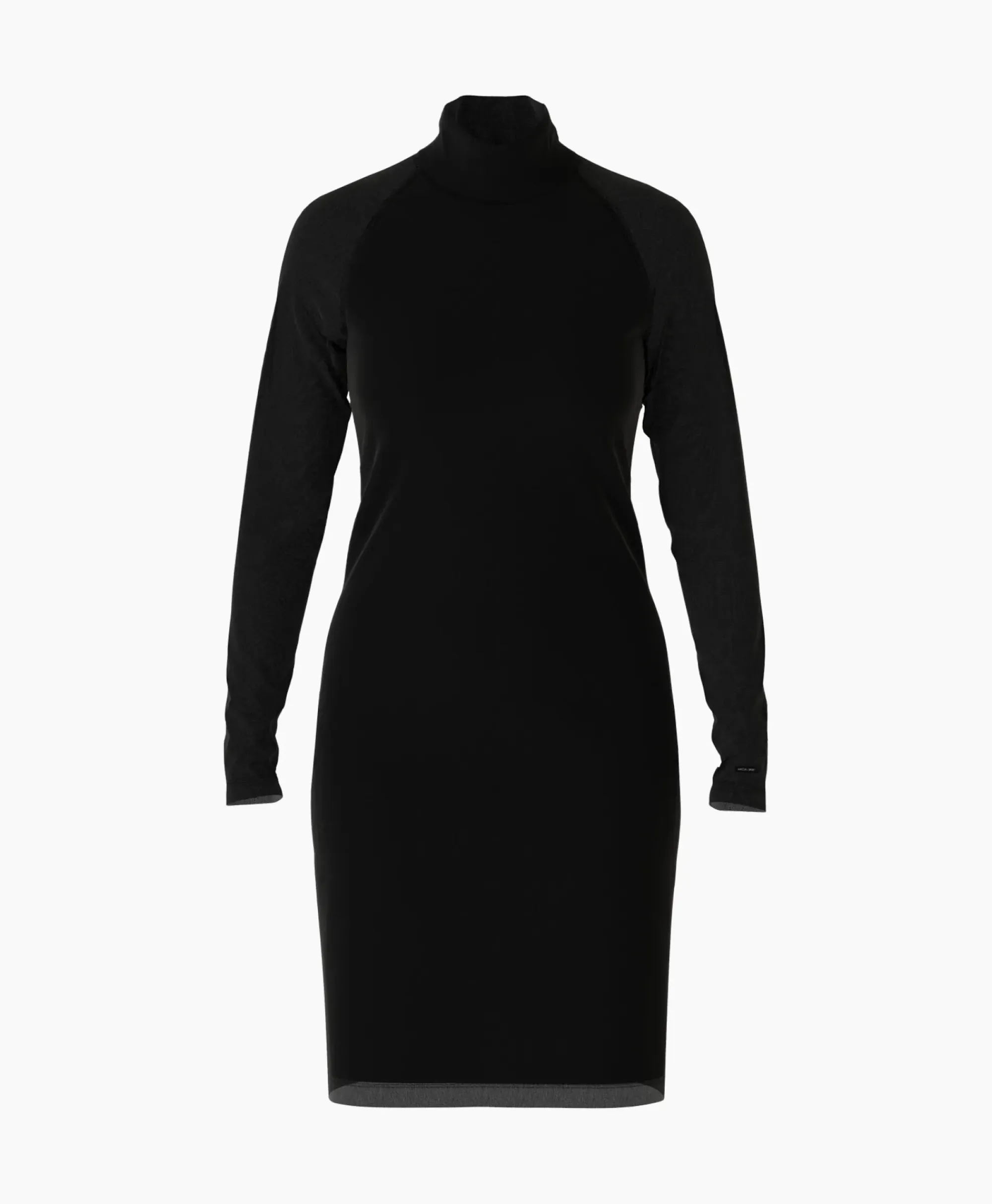 Bruiloftskleding^Marccain Sport Jurk Vs 21.33 J41 Zwart