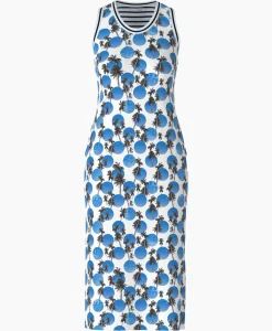 Bruiloftskleding^Marccain Sport Jurk Ws 21.49 J78 Donker Blauw