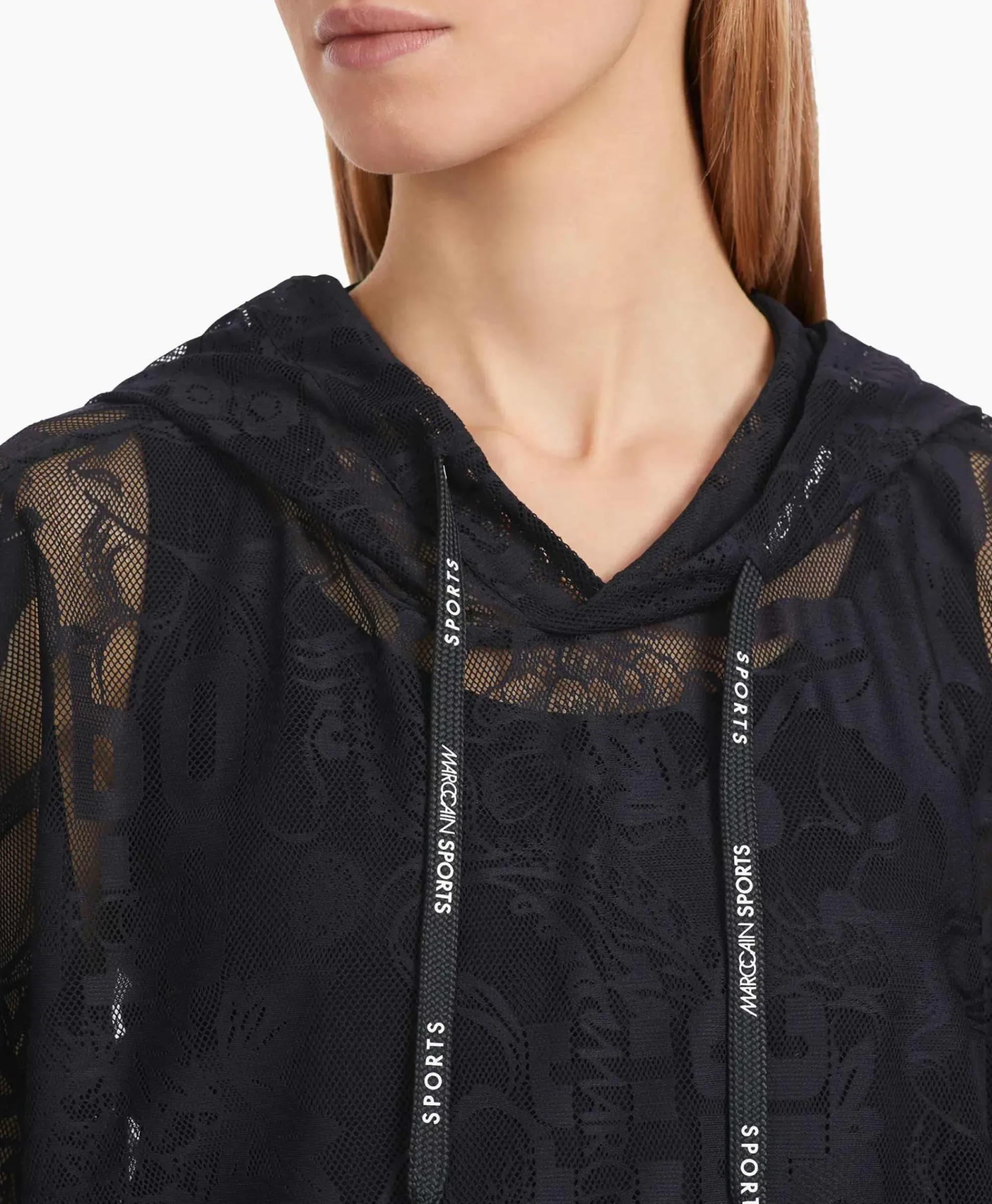 Truien^Marccain Sport Pullover Vs 44.15 W59 Blauw
