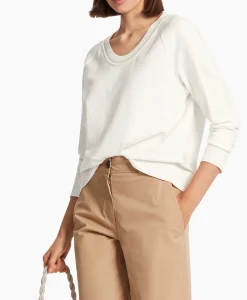 Truien^Marccain Sport Pullover Ws 41.05 M09 Off White