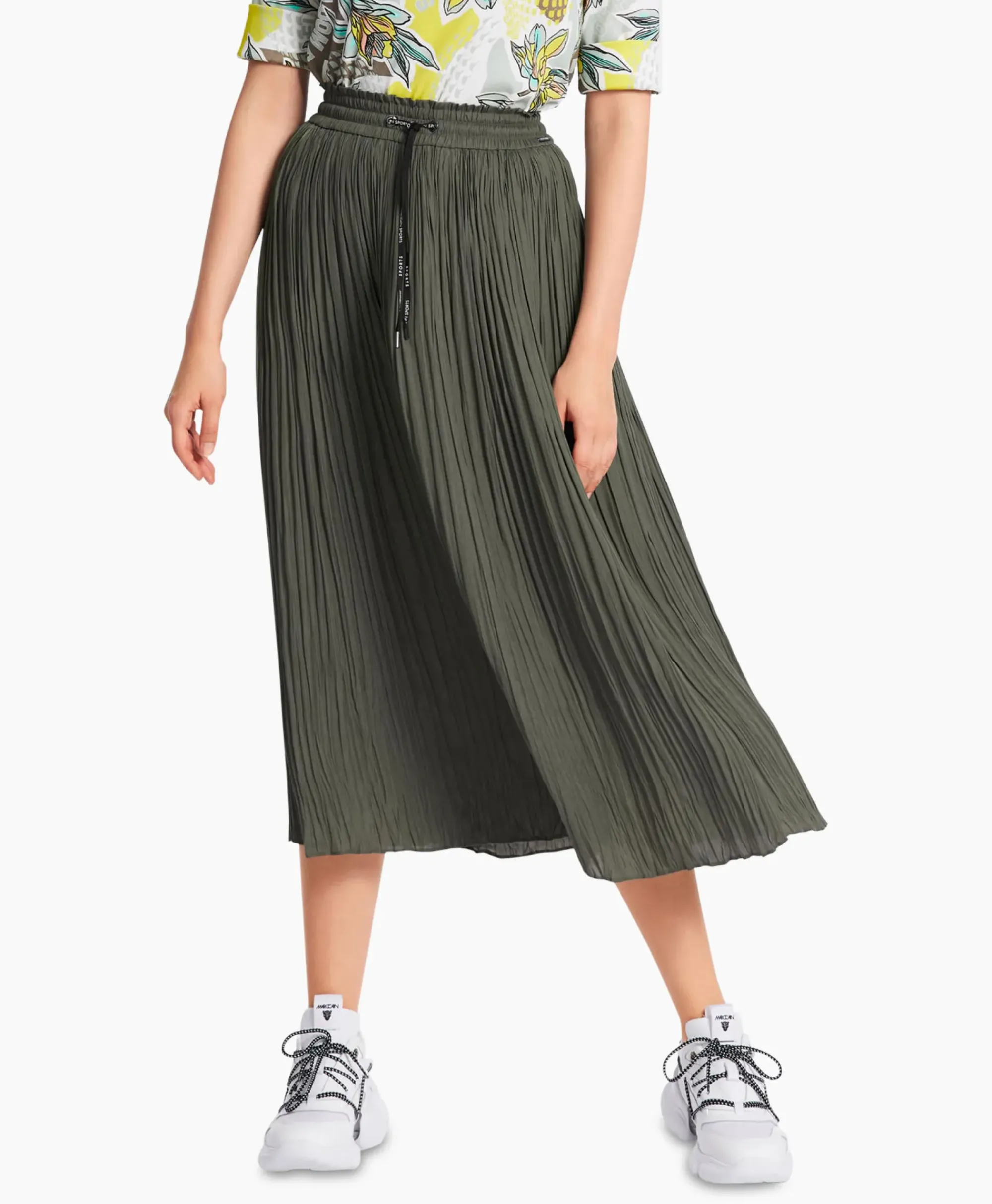 Rokken^Marccain Sport Rok Ws 71.01 W39 Donker Groen